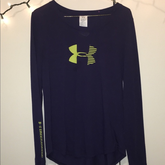 Under Armour | Tops | Navy Blue Shirt 